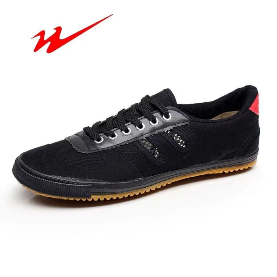 Double Star Eight Special Volleyball Shoes Men And Women Students Canvas Shoes Beef Tendon Soles Track Shoes Breathable Mesh Shoes Sneakers