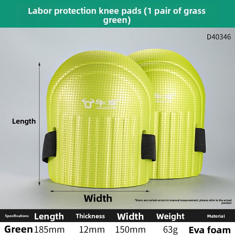 eva thickened wear-resistant knee pads for construction sites