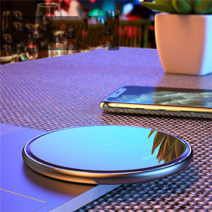 Draadloze oplader 15W 10W Qi voor telefoonhoofdtelefoon