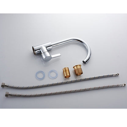 Küchenarmatur Edelstahl Wasserhahn Küche 360° Einhebelmischer Spültischarmatur