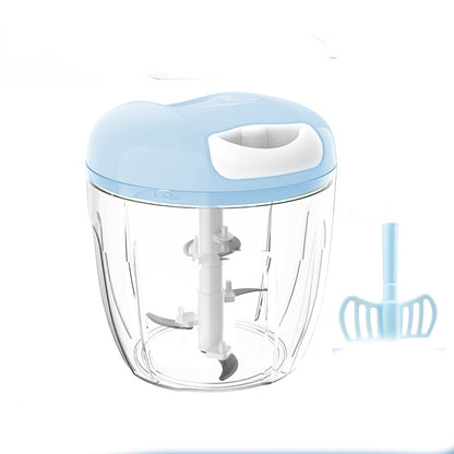 Mini Krachtige Vleesmolen Knoflookpers Gember Slijpen Groentensnijder Handbediende Voedsel Chopper Vleesmolen Mixer