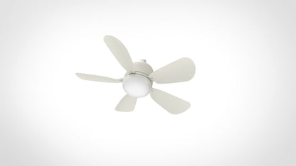 Mute Chandelier With Electric Fan