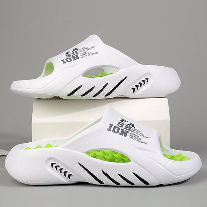 Men's Slippers Fashion Outwear Sports Platform Non-slip