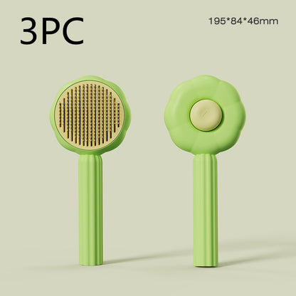 Kattenkam om drijvend haar voor huisdieren te verwijderen