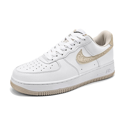 Men And Women Low-top Dunk Trendy Sneaker Casual Air Force No. 1 AF Board Shoes AJ White Shoes