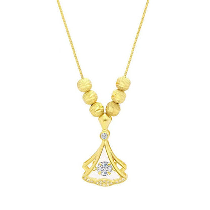 New Smart Ginkgo Leaf Necklace Women Light Luxury Niche Design High-end Fashion Clavicle Chain Internet Celebrity Jewelry