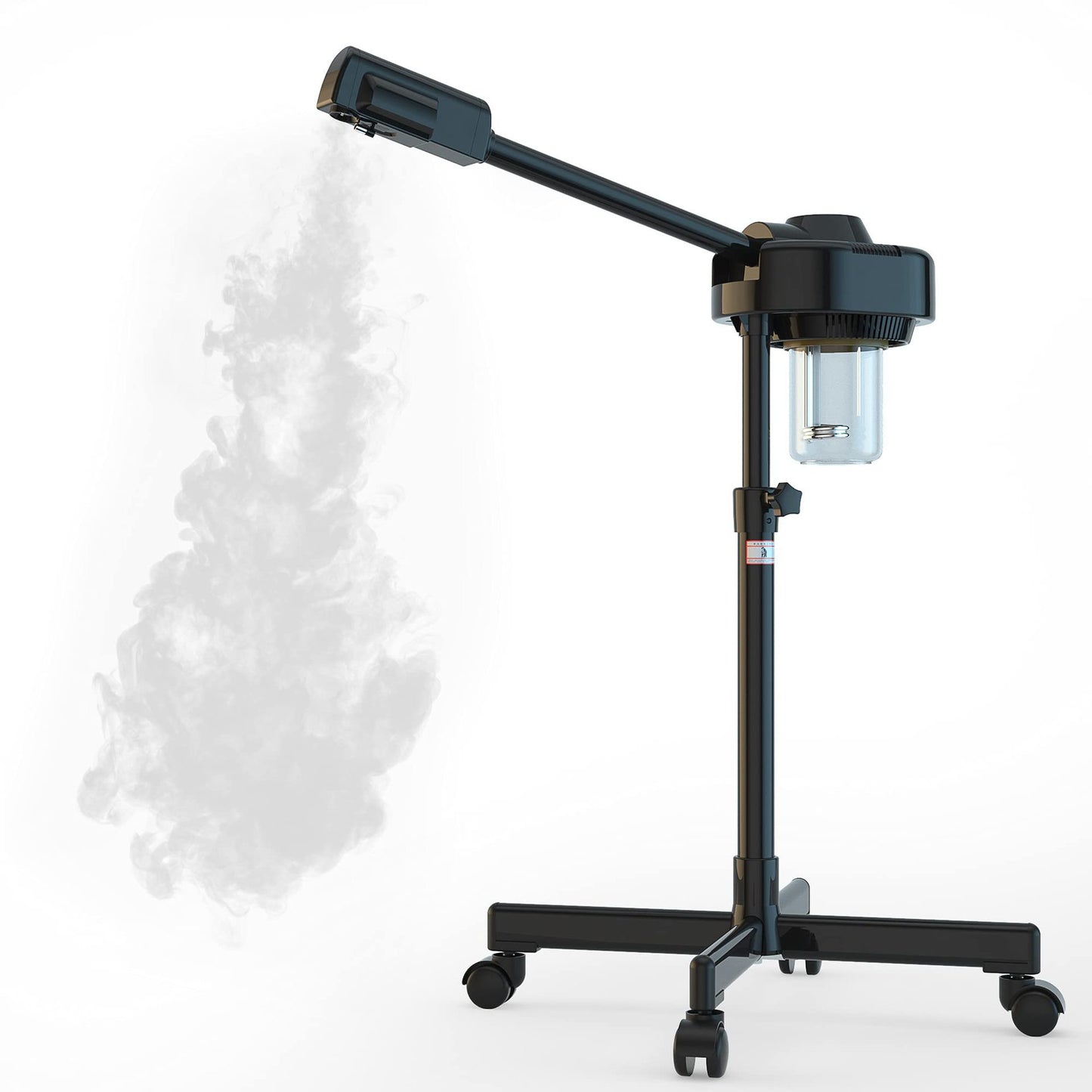 Nieuwe gezichtsschoonheidsspuit Warm en koud Professionele stoommachine Heldere huidreiniging Effen kleur Hydraterende apparatuur 