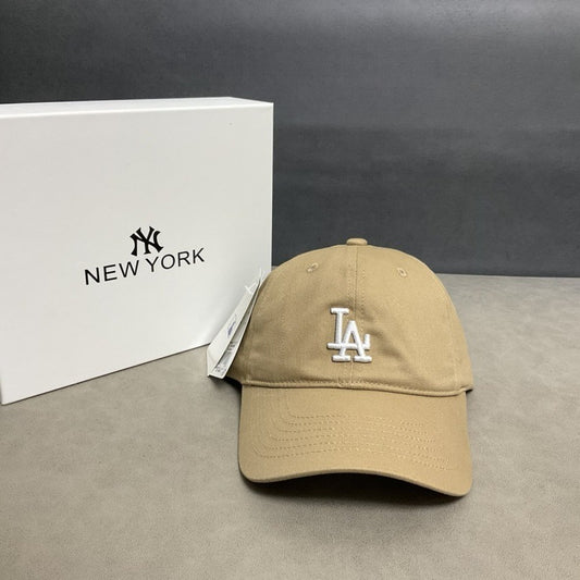 Adult Small Label Soft Top Embroidered Sunscreen Cap All-match American Style Cap Couple&#039;s Sunshade Windproof NY Baseball Cap