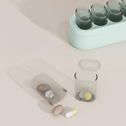 Portable Portable Packing Large Capacity Medicine Box 7 Days