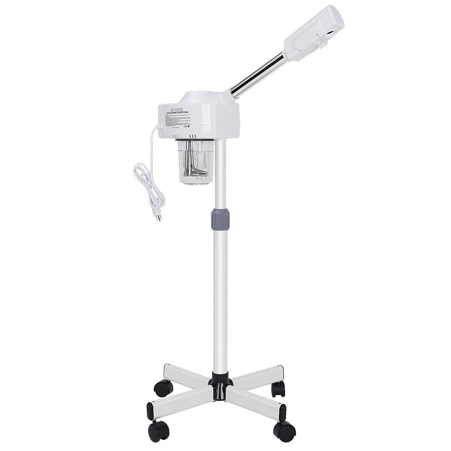 Nieuwe gezichtsschoonheidsspuit Warm en koud Professionele stoommachine Heldere huidreiniging Effen kleur Hydraterende apparatuur 