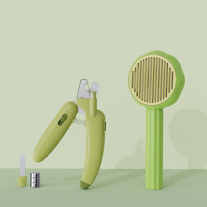 Kattenkam om drijvend haar voor huisdieren te verwijderen