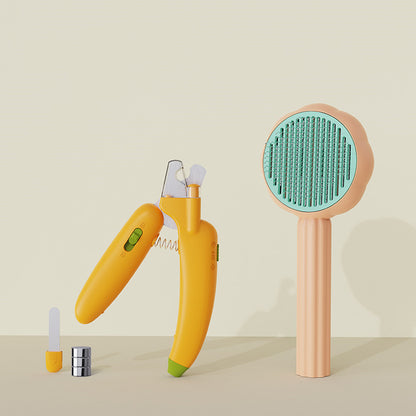 Kattenkam om drijvend haar voor huisdieren te verwijderen