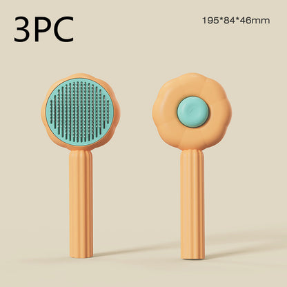 Kattenkam om drijvend haar voor huisdieren te verwijderen