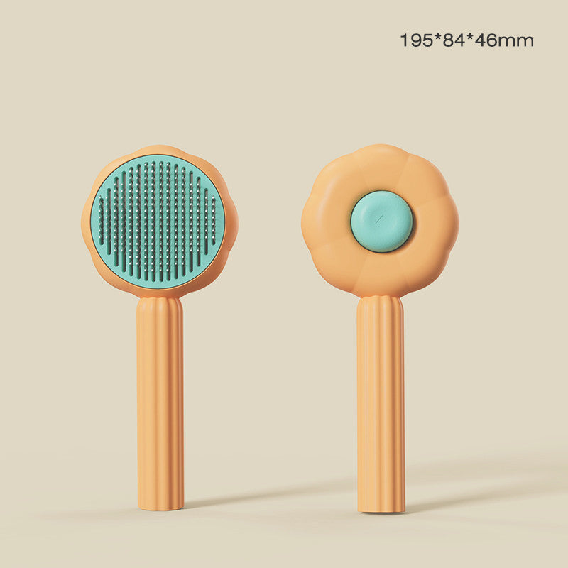 Kattenkam om drijvend haar voor huisdieren te verwijderen