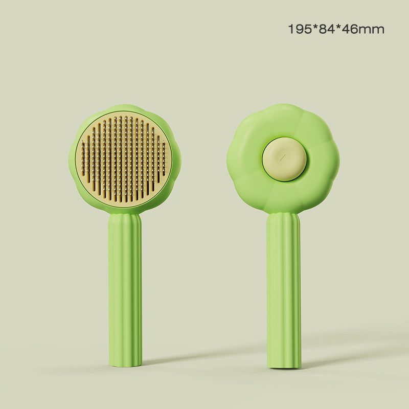 Kattenkam om drijvend haar voor huisdieren te verwijderen