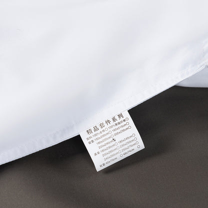 Hotel Hotel Vierdelig puur wit laken Dekbedovertrek Kussensloop Hotelbedlinnen Groothandel Generatie 